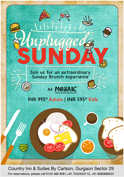 Unplugged Sunday Brunch — Country Inn & Suites · Mosaic